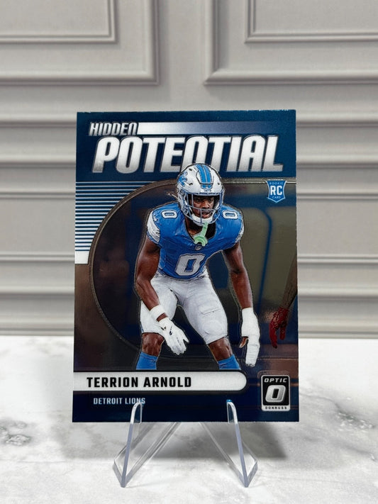 2024 Panini Donruss Optic - #16 Terrion Arnold Hidden Potential