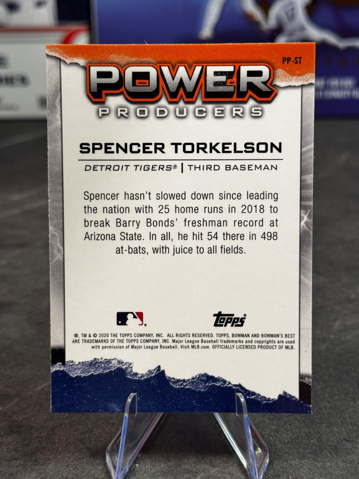2020 Bowman's Best - Power Producers Spencer Torkelson #PP-ST (RC)