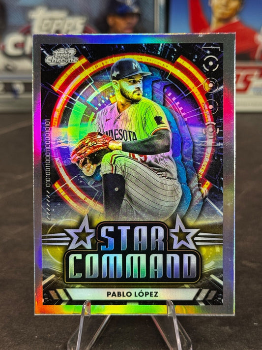 2024 Topps Cosmic Chrome - Star Command Pablo Lopez #SC-15