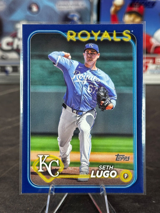 2024 Topps Update Series - Seth Lugo Blue Border #US293 Kansas City Royals