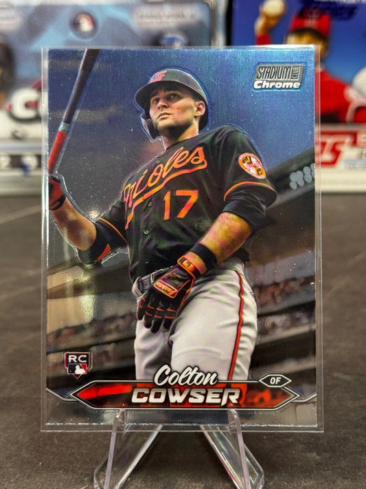 2024 Topps Stadium Club - Colton Cowser #86 Chrome (RC)