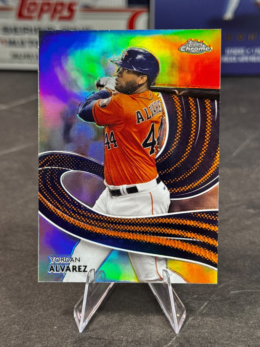 2024 Topps Chrome - Strokes Yordan Alvarez #S-10