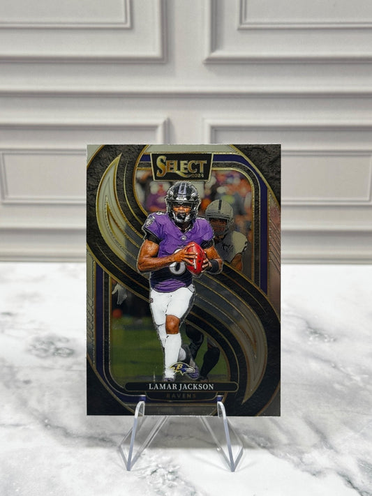 2024 Panini Select - Premier Level Lamar Jackson #121