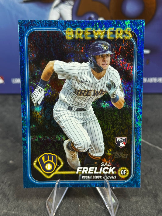 2024 Topps Update - Sal Frelick Rookie #US10 Blue Holofoil /999 (RC)