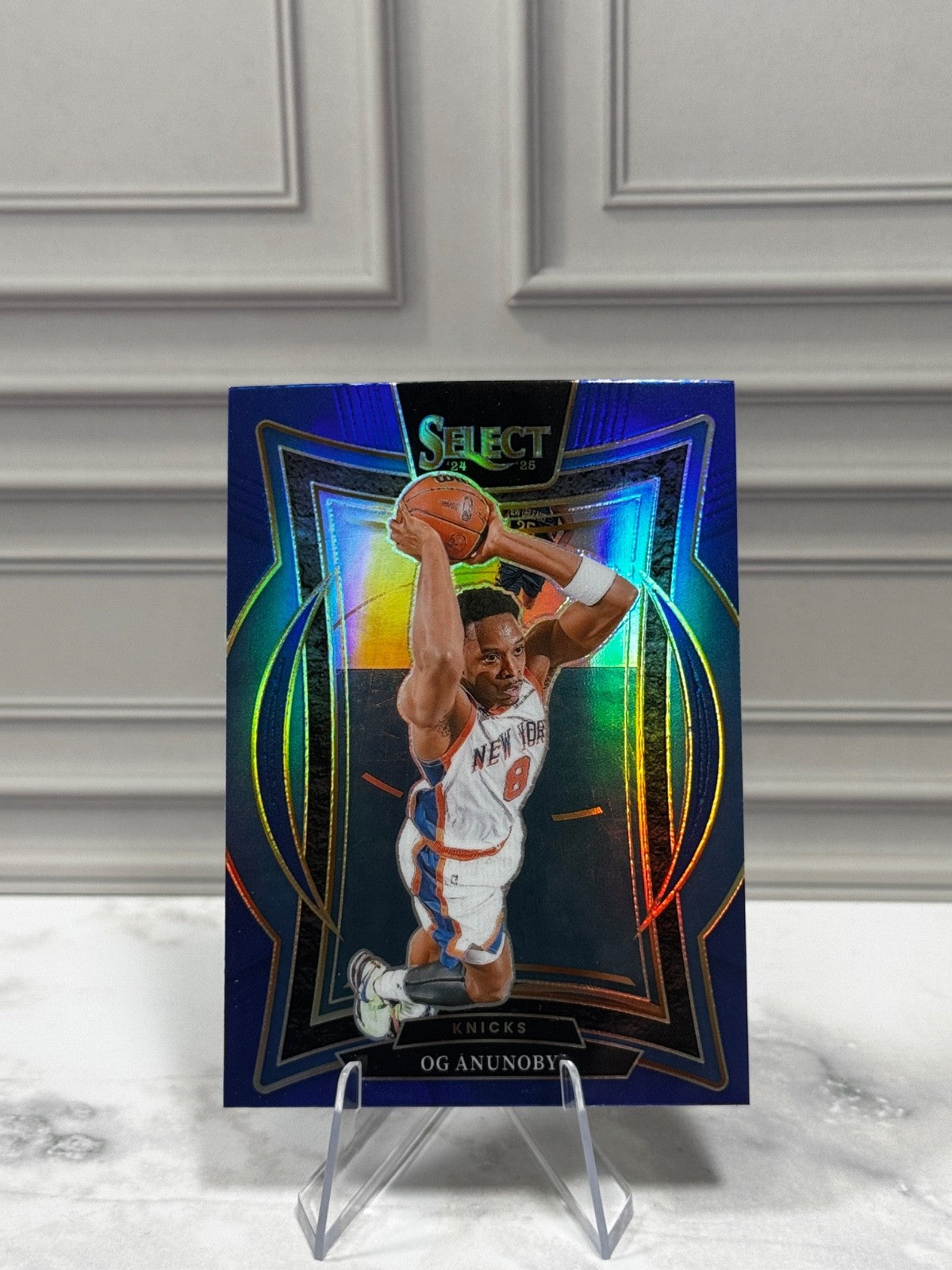 2024-25 Panini Select - Concourse OG Anunoby #11 Blue Prizm