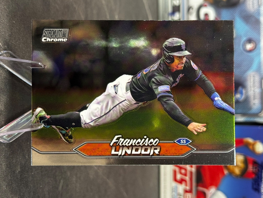 2024 Topps Stadium Club - Francisco Lindor #193 Chrome