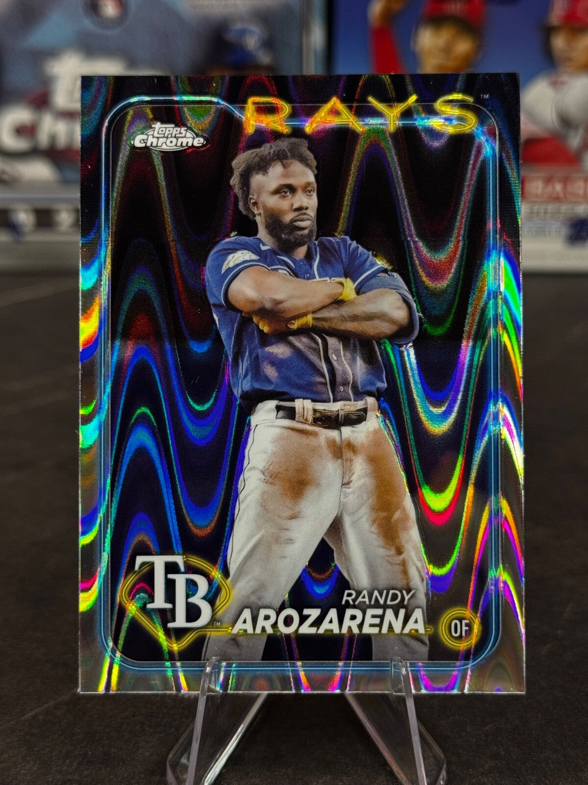 2024 Topps Chrome - Randy Arozarena #153 RayWave Refractor