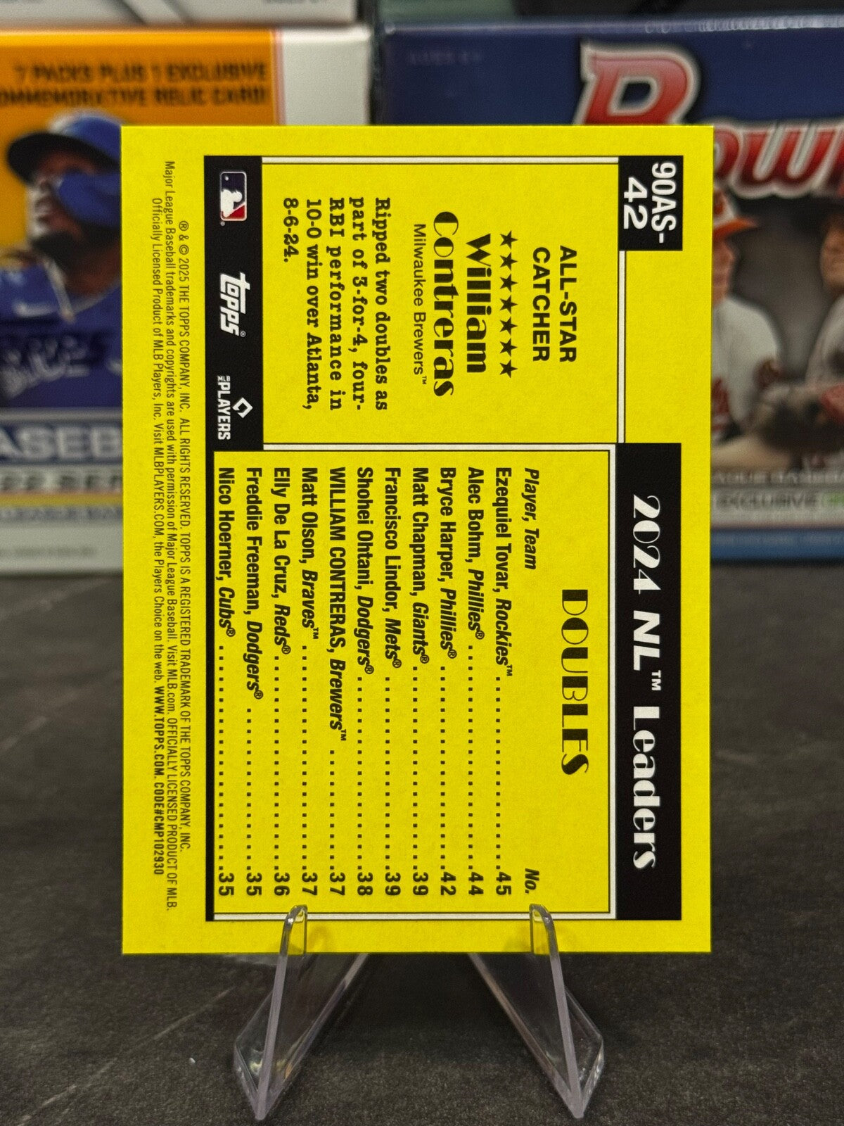 2025 Topps Series 2 - 1990 ALL STAR BASEBALL #90AS-42 William Contreras