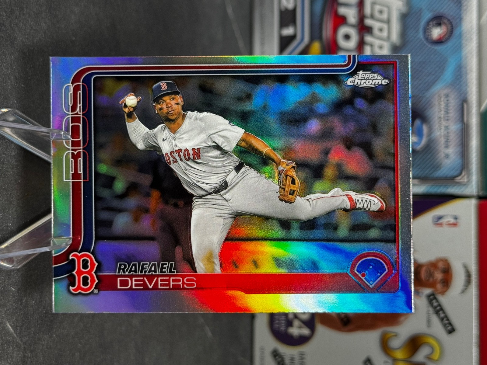 2025 Topps Chrome - #127 Rafael Devers Refractor