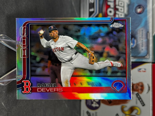 2025 Topps Chrome - #127 Rafael Devers Refractor