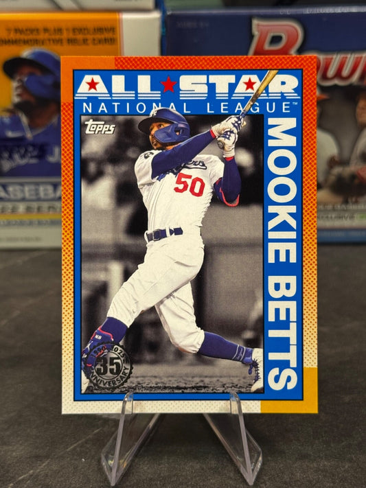 2025 Topps Series 2 - 1990 ALL STAR BASEBALL #90AS-33 Mookie Betts