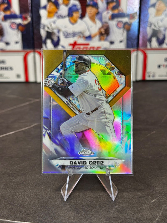 2022 Topps Chrome Update Series - Diamond Greats Chrome David Ortiz #DGC-56
