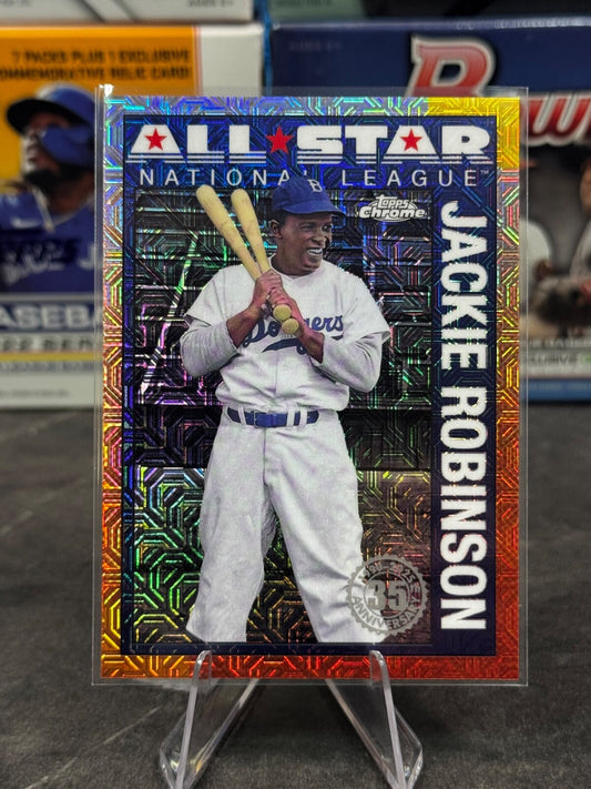 2025 Topps Series 2 - Topps All Stars #90ASC-24 JACKIE ROBINSON Mojo Refractor