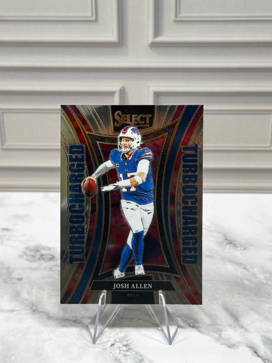 2024 Panini Select - Turbocharged Josh Allen #18