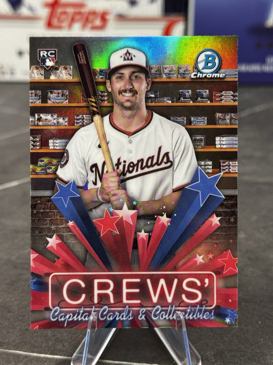 2025 Bowman - Dylan Crews Hobby Stars #HS-12 Nationals (RC)