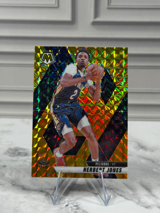 2024-25 Panini Mosaic - Herbert Jones #40  Reactive Yellow Prizm
