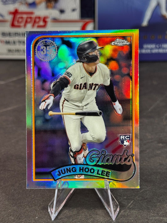 2024 Topps Chrome Update Series - 1989 Topps Baseball Jung-Hoo Lee #89CU-6 (RC)