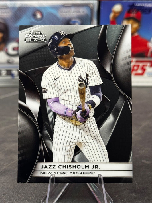 2025 Topps Chrome Black - Jazz Chisolm Jr. #144