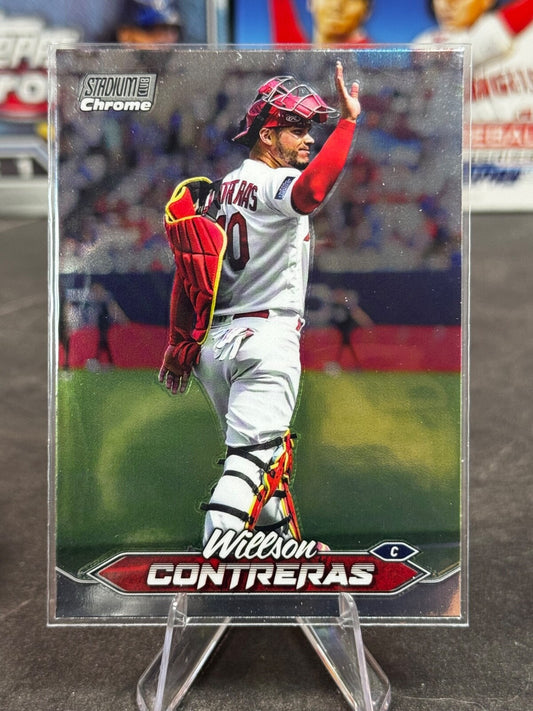 2024 Topps Stadium Club - Willson Contreras #250 Chrome