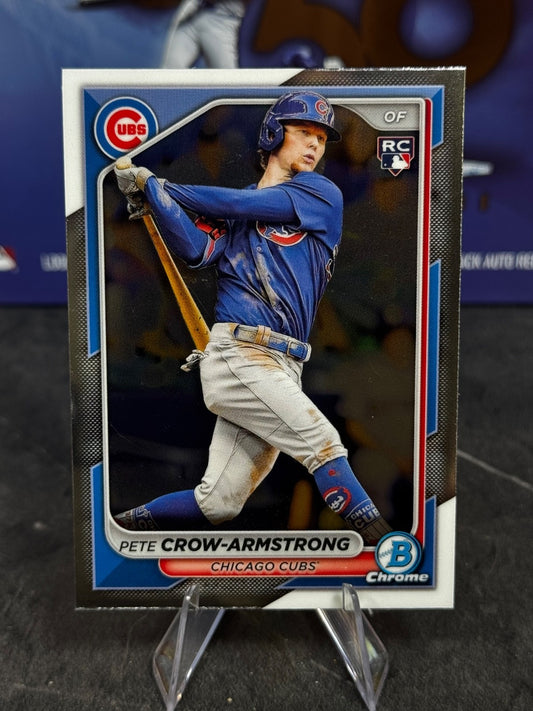 2024 Boewman Chrome - Pete Crow-Armstrong Rookie #45 (RC)