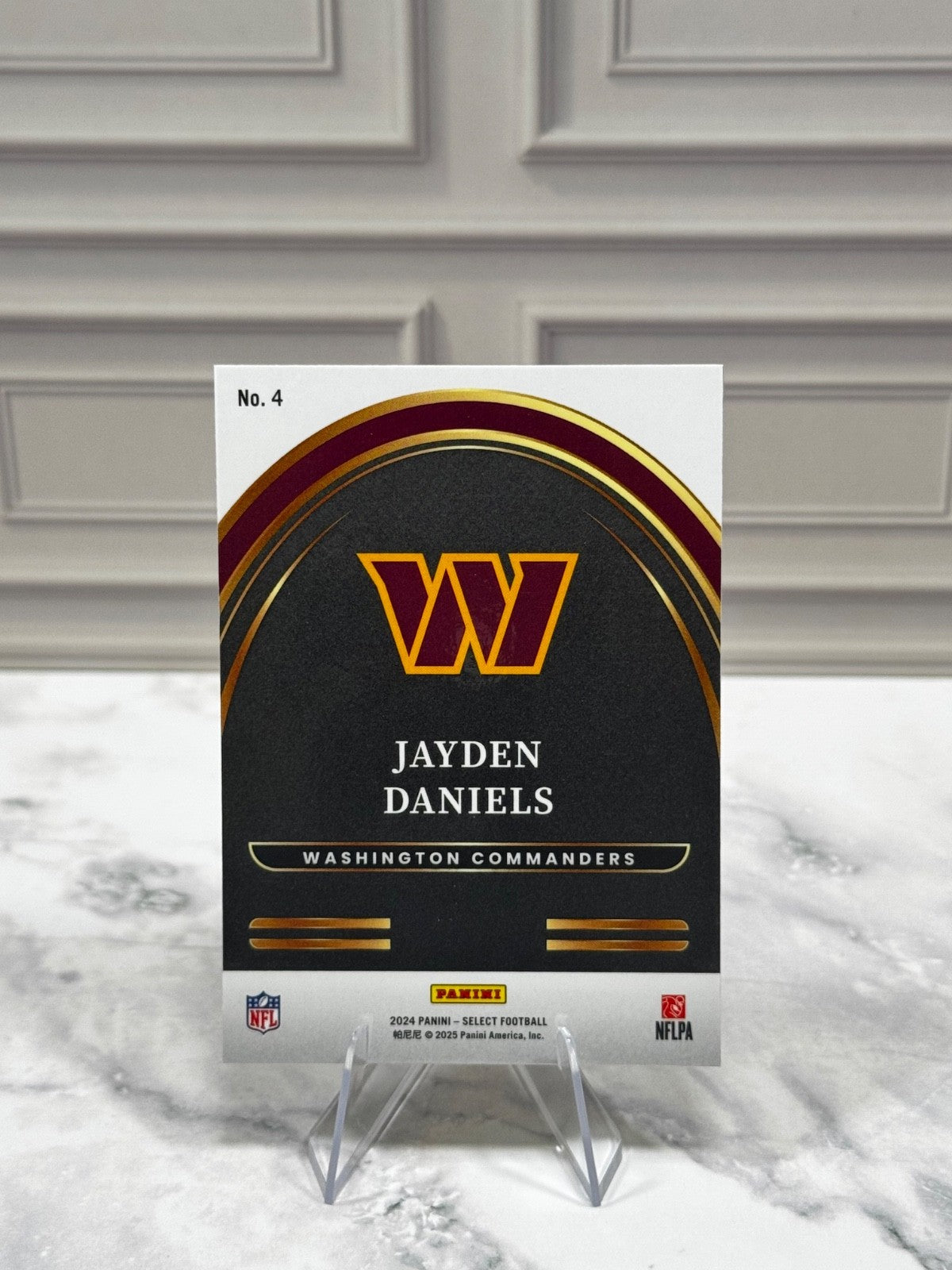 2024 Panini Select - Select Future Jayden Daniels #4 (RC)
