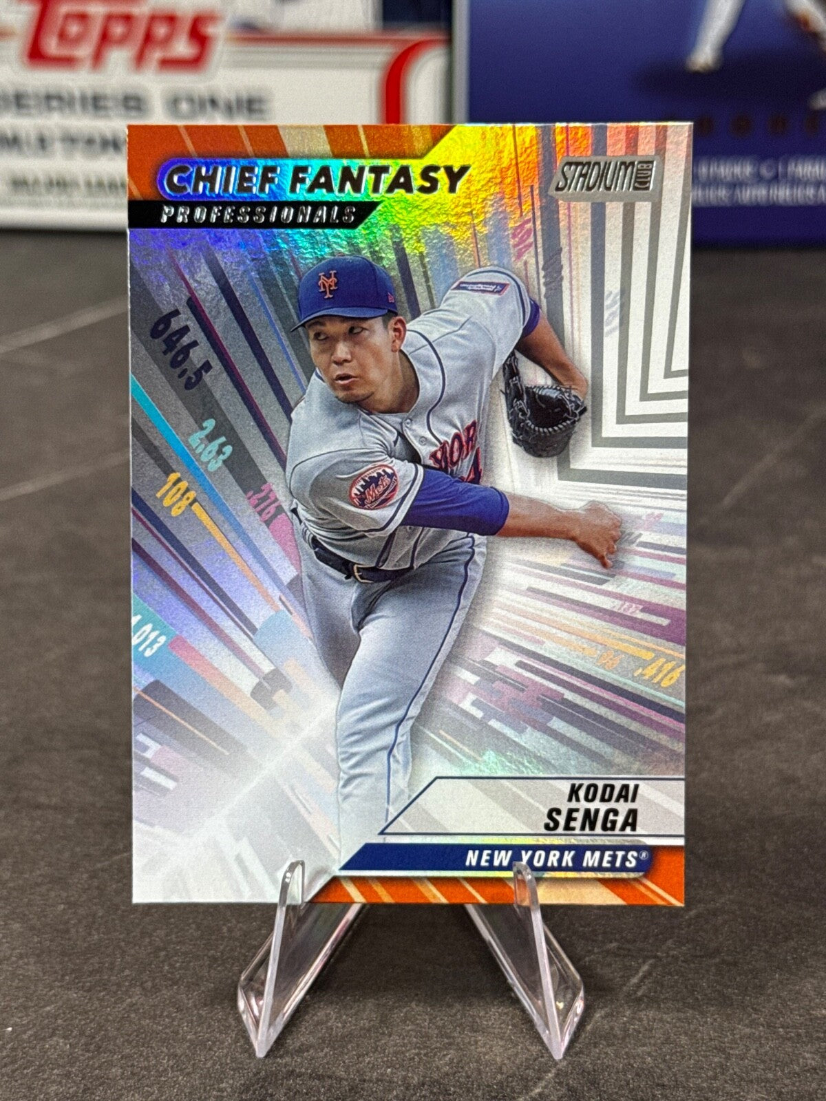 2024 Topps Stadium Club - Chief Fantasy Professionals Kodai Senga #CFPRO-15