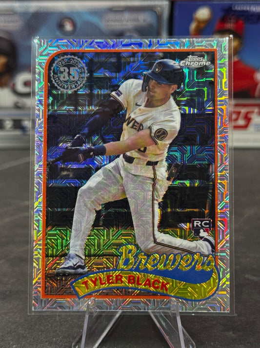 2024 Topps - 1989 Topps Chrome Silver Pack Tyler Black #T89-CU-91 (RC)