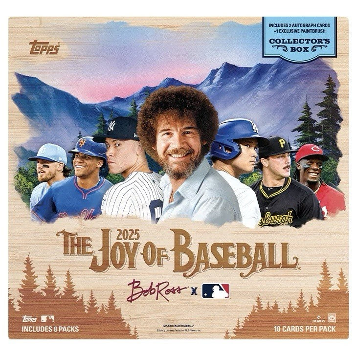 2025 Topps x Bob Ross: The Joy of Baseball - Collectors Box SEALED