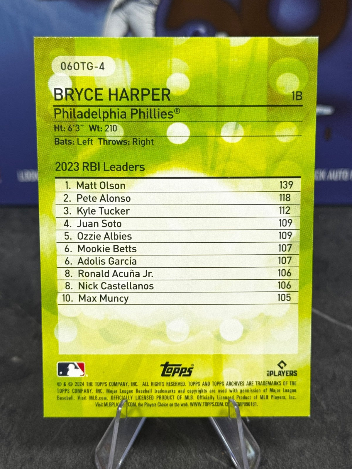 2024 Topps Archives - 2006 Own the Game Bryce Harper #06OTG-4