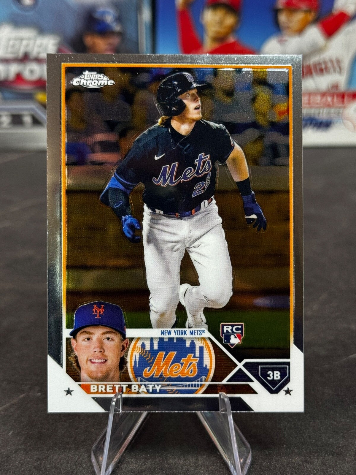 2023 Topps Chrome - Brett Baty #204 (RC)