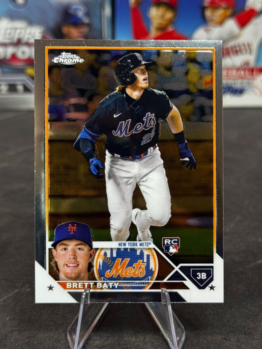 2023 Topps Chrome - Brett Baty #204 (RC)