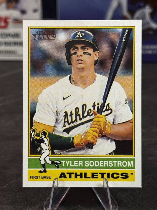 2025 Topps Heritage - Tyler Soderstrom #84