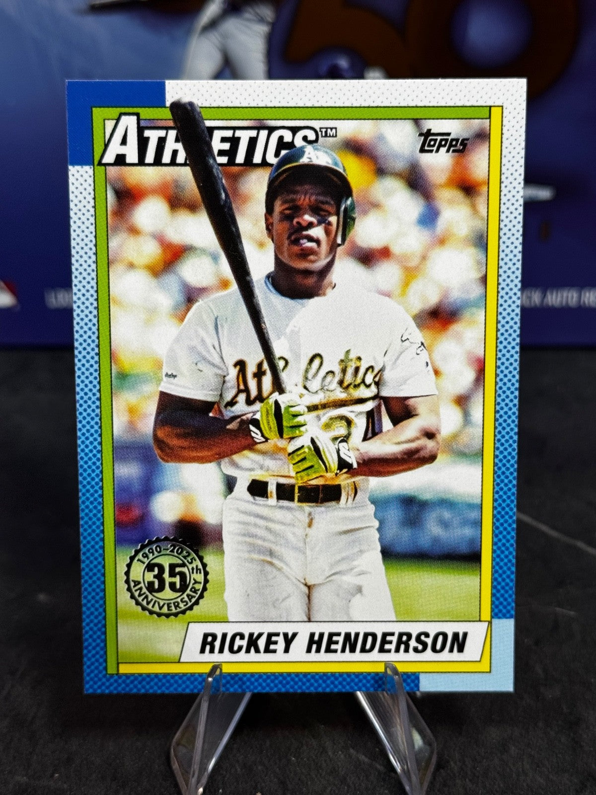 2025 Topps Series 1 - 1990 Topps Baseball Rickey Henderson #T90-46