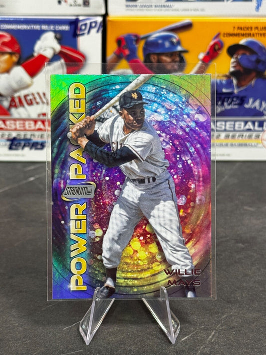 2024 Topps Stadium Club - Power Packed Willie Mays #PP-3