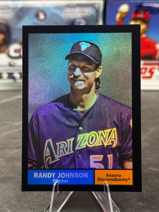 2024 Topps Archives - 1961 Topps Randy Johnson #83 Black Foilboard