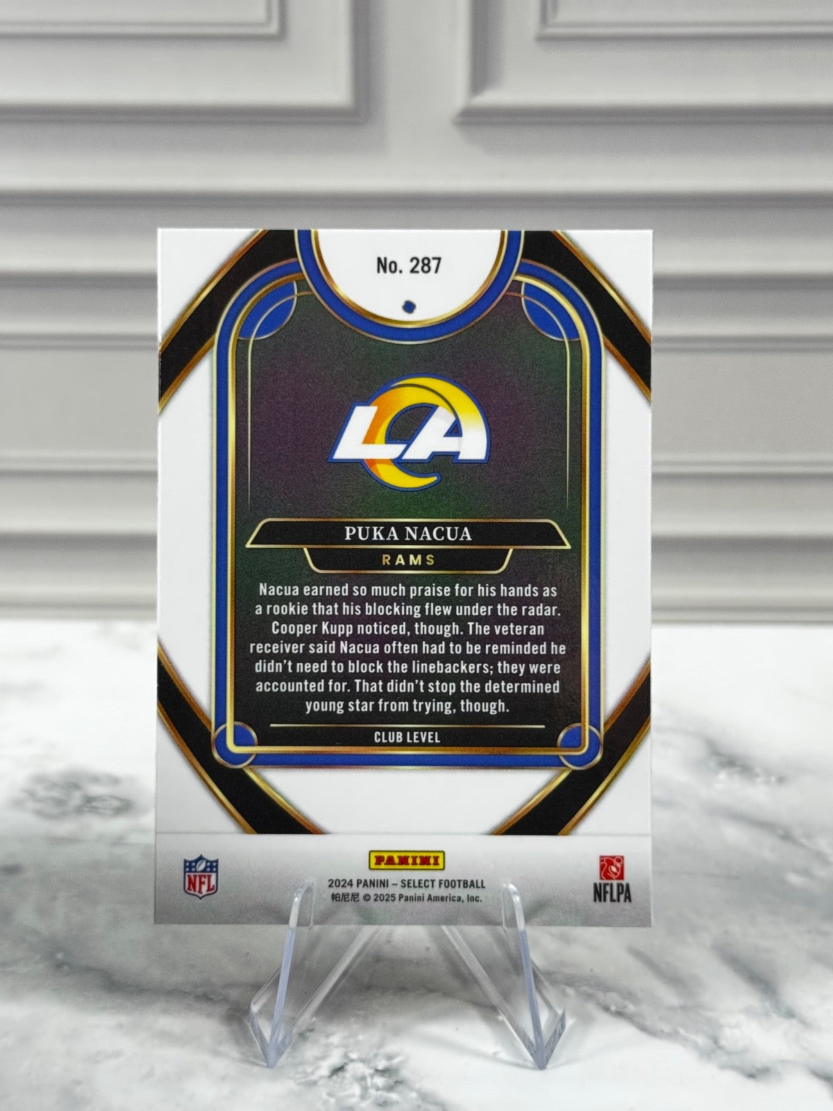 2024 Panini Select - Club Level Puka Nacua #287
