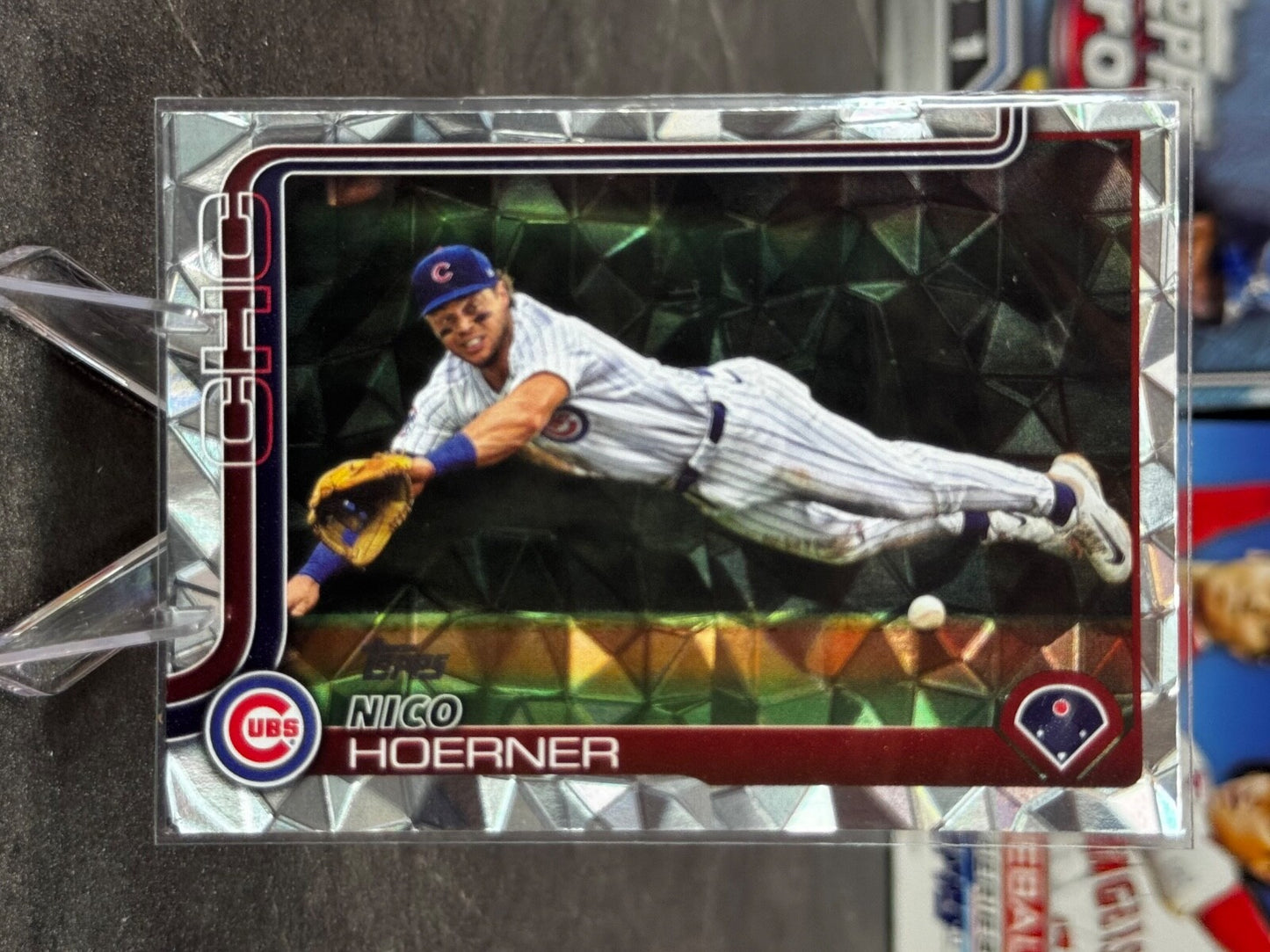 2025 Topps Series 1 - Nico Hoerner #38 Diamante Foil