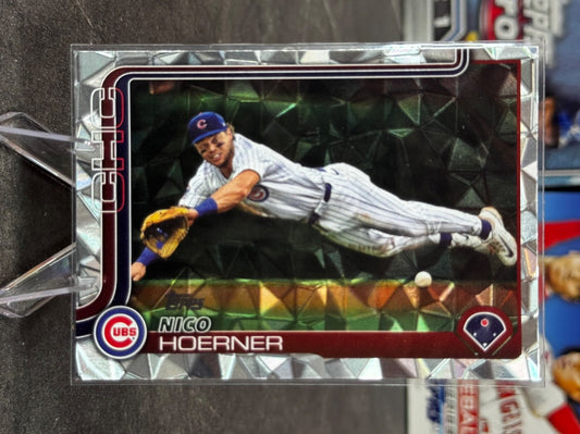 2025 Topps Series 1 - Nico Hoerner #38 Diamante Foil