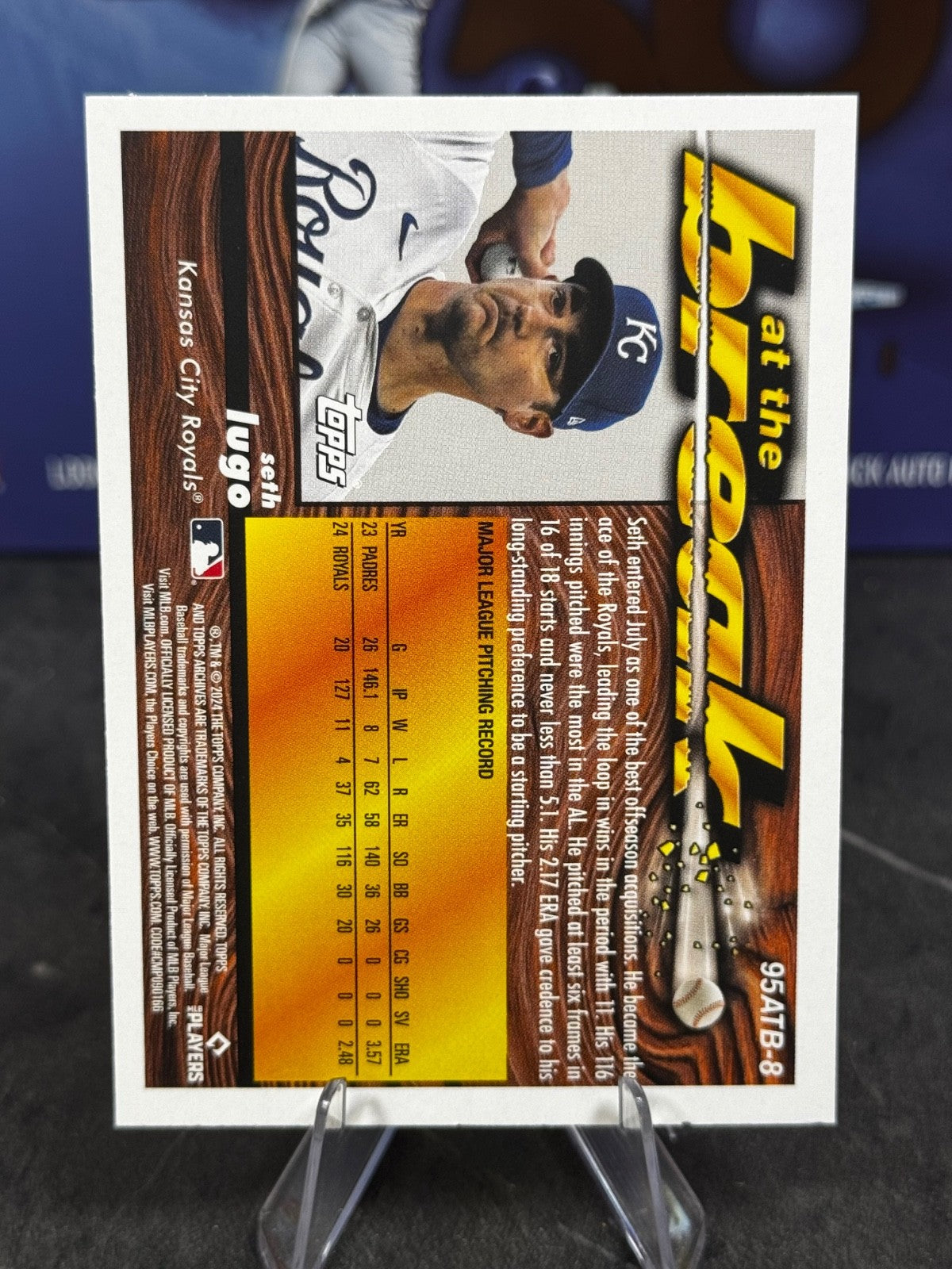 2024 Topps Archives - 1995 at the Break Seth Lugo #95ATB-8