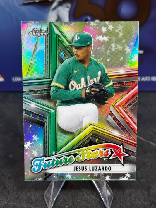 2021 Topps Chrome - Future Stars Jesus Luzardo #FS-5