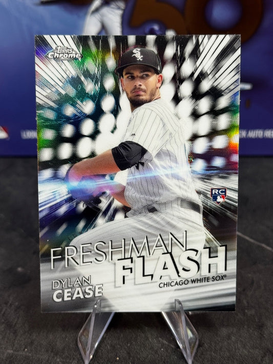 2020 Topps Chrome - Freshman Flash Dylan Cease Rookie #FF-3 (RC)