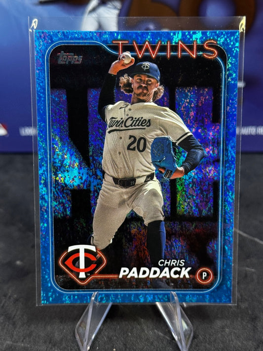 2024 Topps Update Series - Chris Paddack #US14 Blue Holo Foil /999