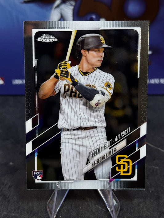 2021 Topps Chrome Update - #USC12 Ha-Seong Kim Rookie (RC)