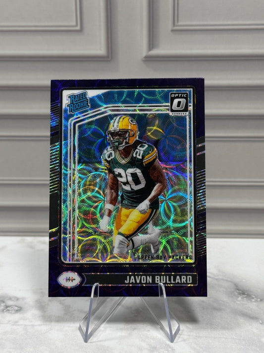 2024 Panini Donruss Optic - Javon Bullard #246 Purple Scope Prizm (RC)