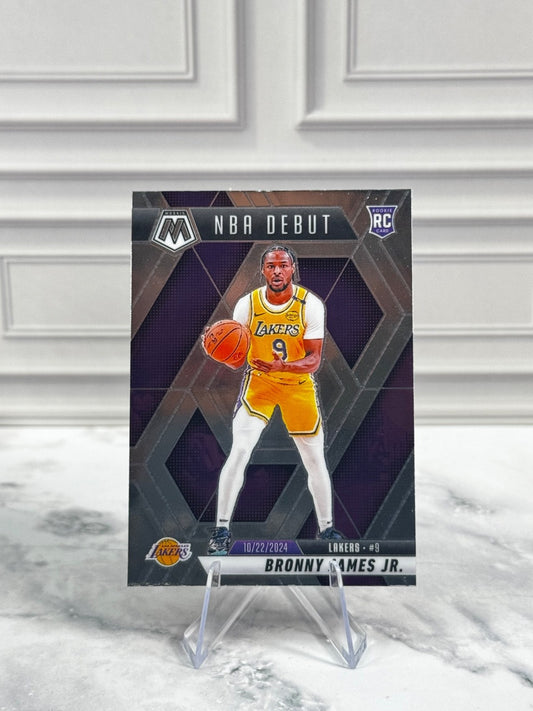 2024-25 Panini Mosaic - NBA Debut Bronny James #262 (RC)