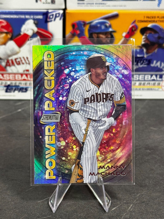 2024 Topps Stadium Club - Power Packed Manny Machado #PP-22