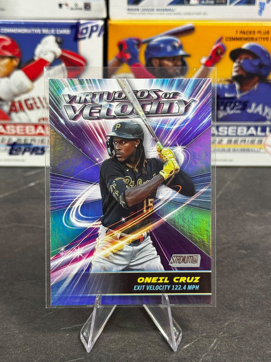 2024 Topps Stadium Club - Virtuosos of Velocity Oneil Cruz #VV-17