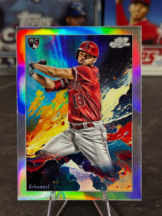 2024 Topps Cosmic Chrome - Stars in the Night Nolan Schanuel Rookie #STN-11 (RC)