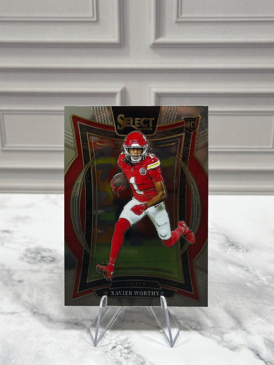 2024 Panini Select - Concourse Xavier Worthy Rookie #32 (RC)