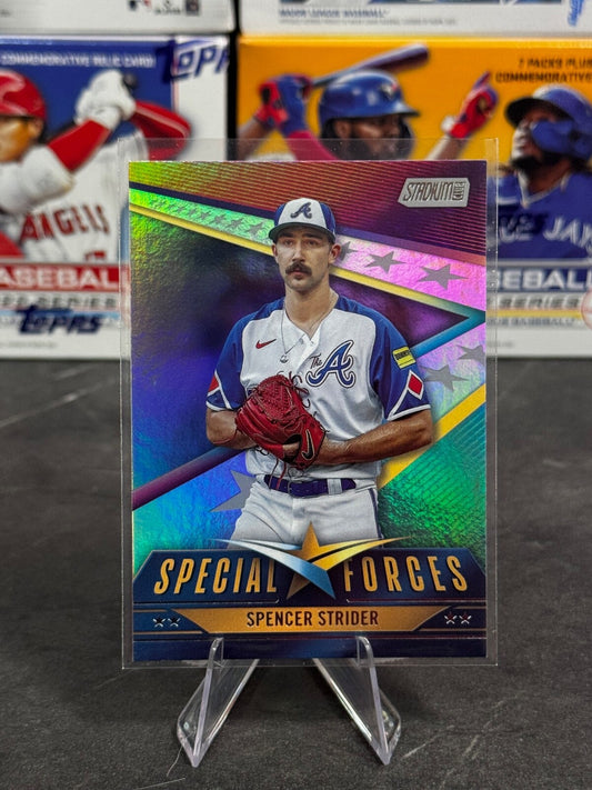 2024 Topps Stadium Club - Special Forces Spencer Strider #SF-13